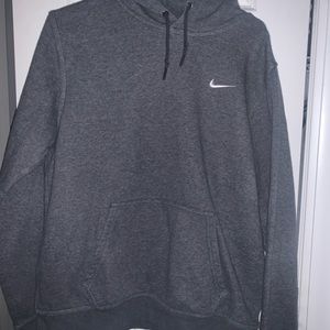 women’s grey nike hoodie